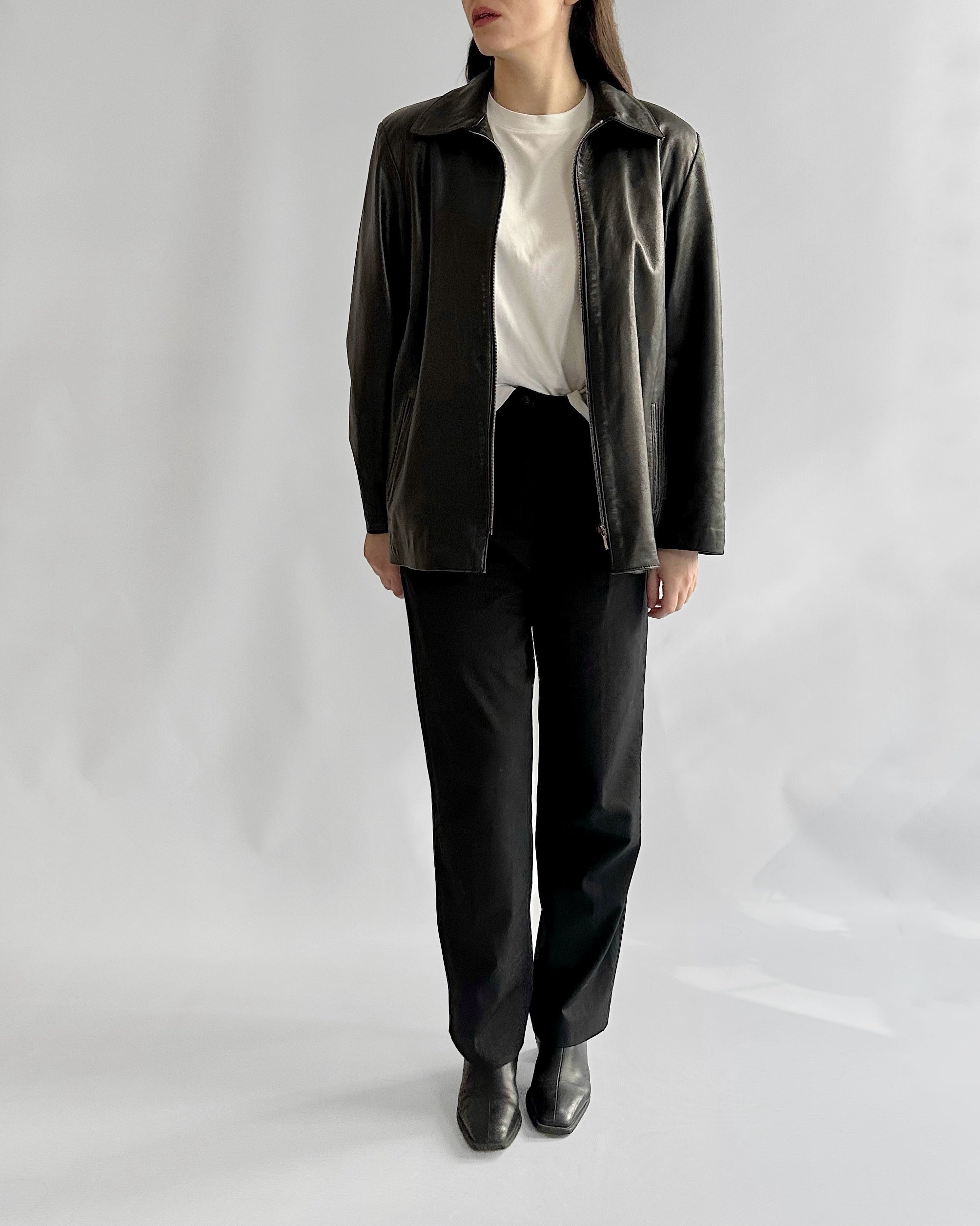 【Euro Vintage】 90's Zip Tailored Jacket s-l400.jpg