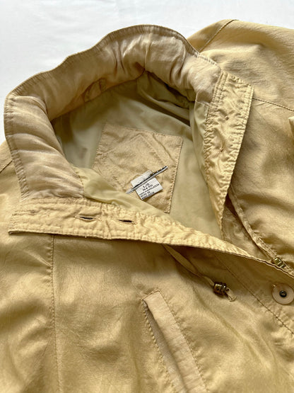 90s Golden Windbreaker Jacket