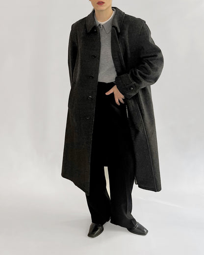 80s Schneiders Salzburg Grey Loden Coat