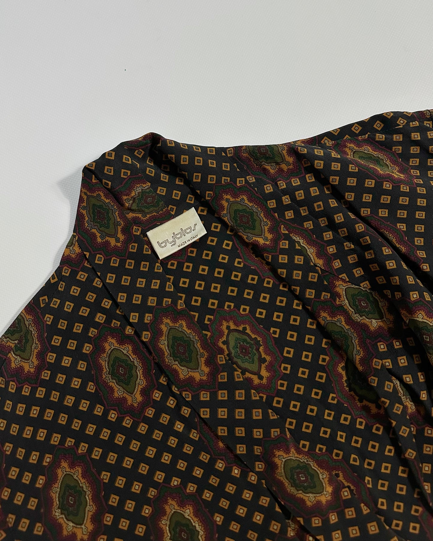 90s Byblos Silk Paisley Blouse