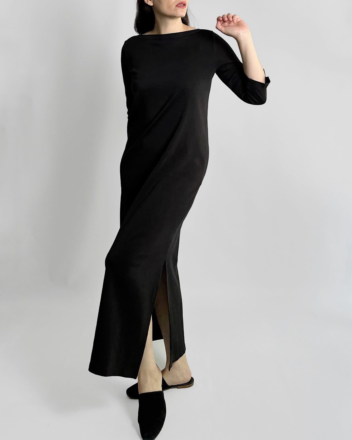 90s/00s Ralph Lauren Black Dress