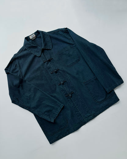 Rare 1950s Shanghai Indigo Work Shirt Jacket