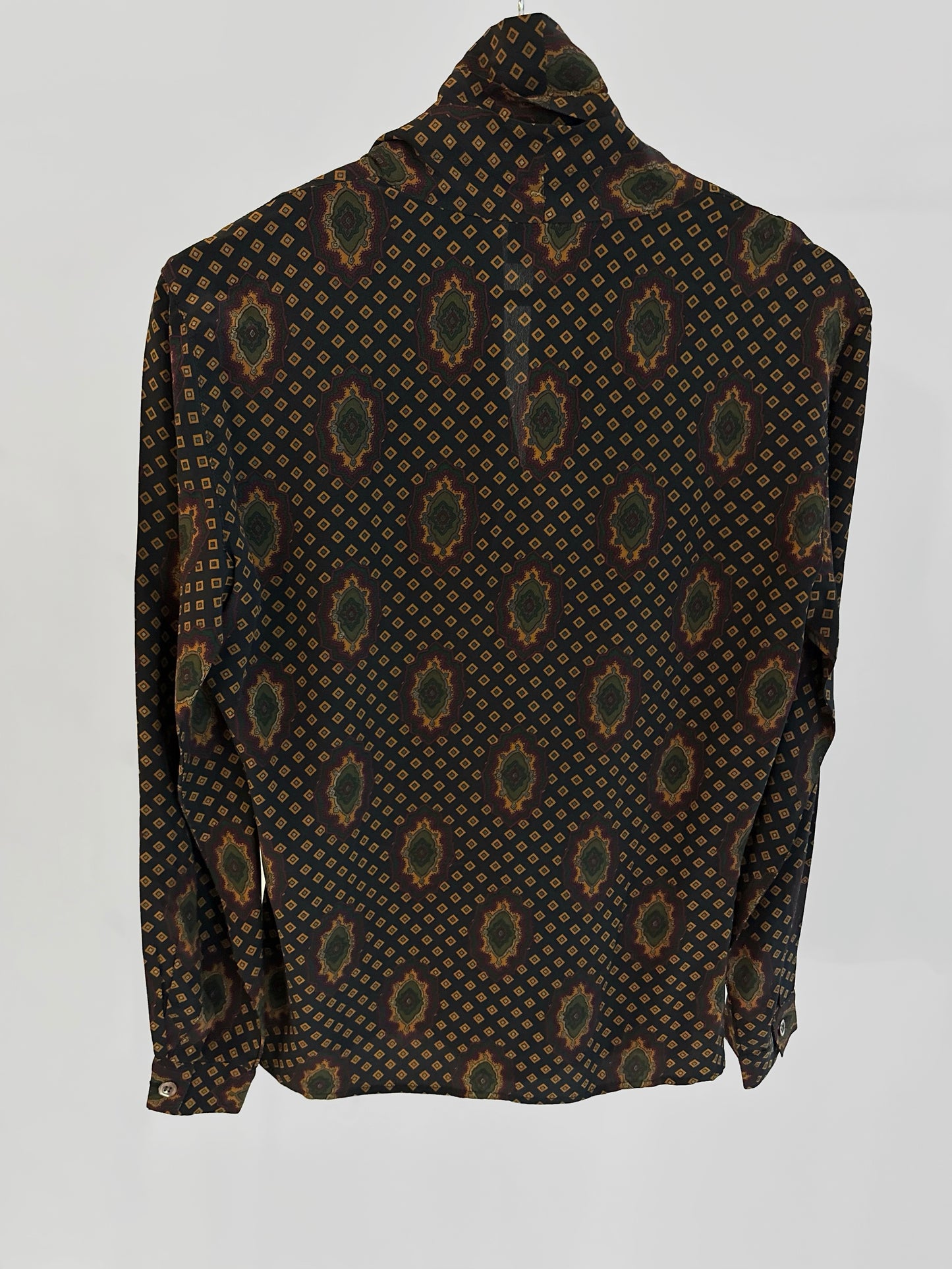 90s Byblos Silk Paisley Blouse