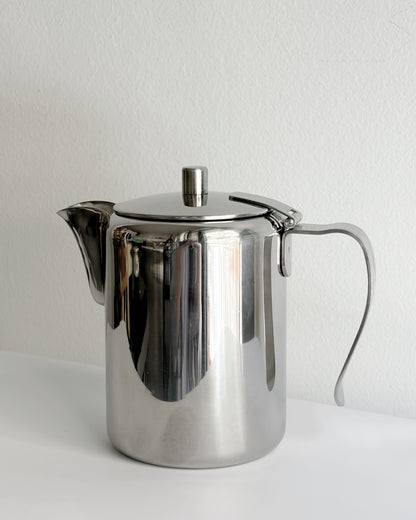 Vintage 1980s Stainless Steel Coffee Set by BRA Spain