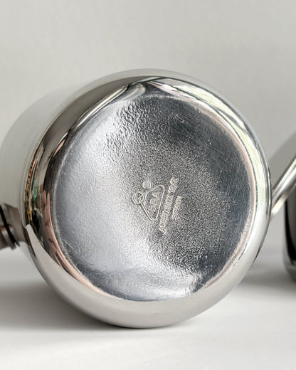Vintage 1980s Stainless Steel Coffee Set by BRA Spain