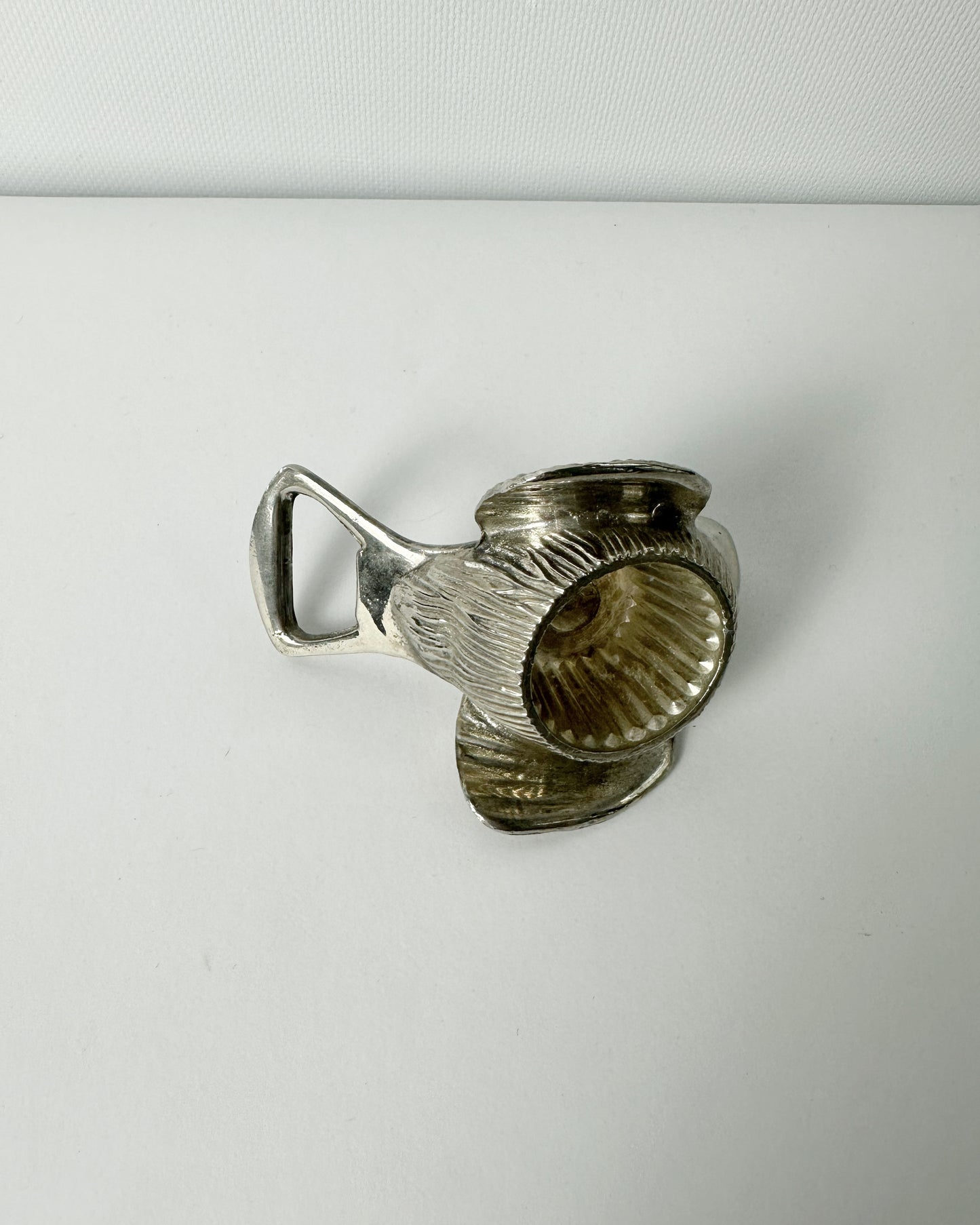 Vintage 1980s Silver-Plated Bird Bottle Opener