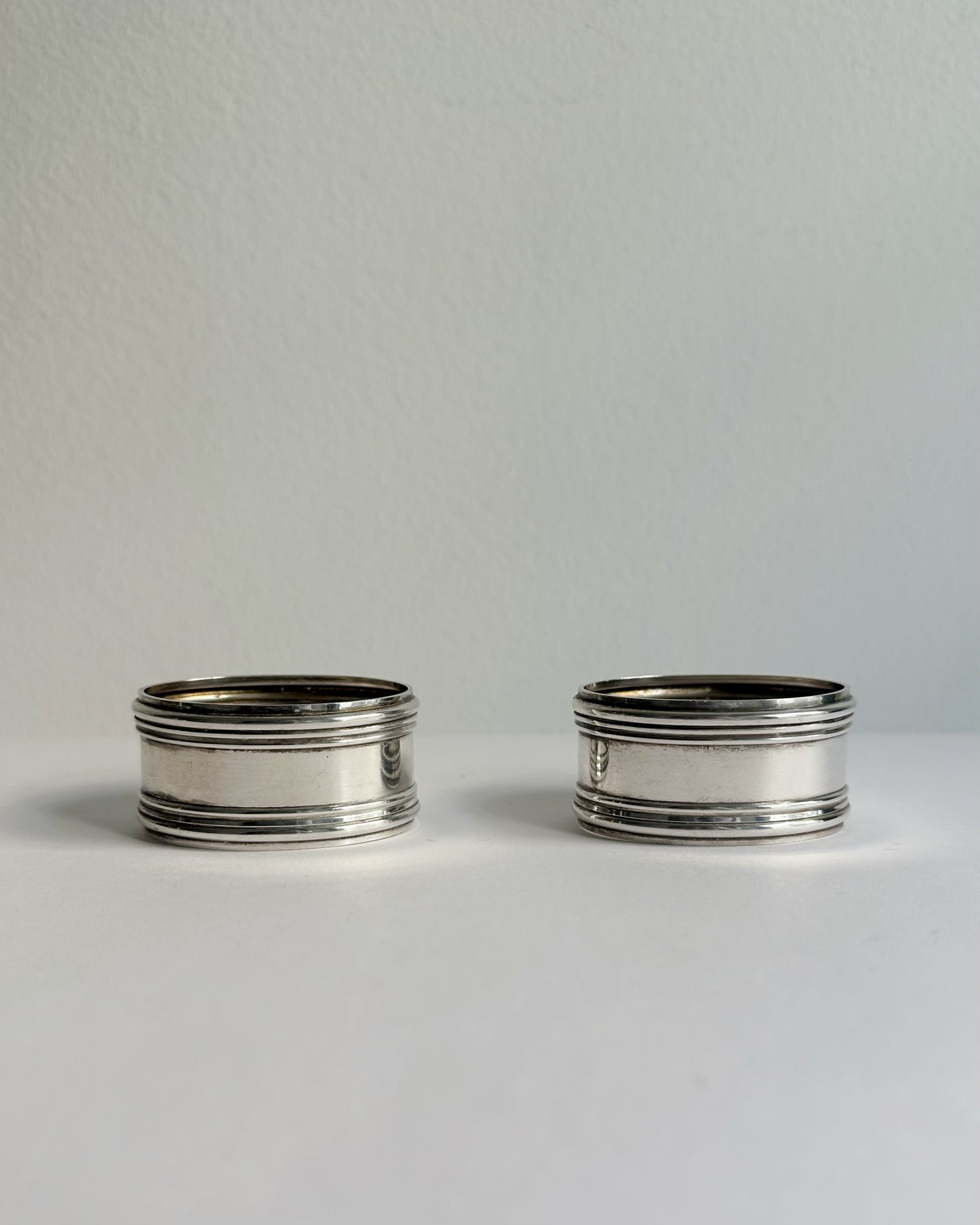 Vintage Silver Plated Napkin Rings – Set of 2
