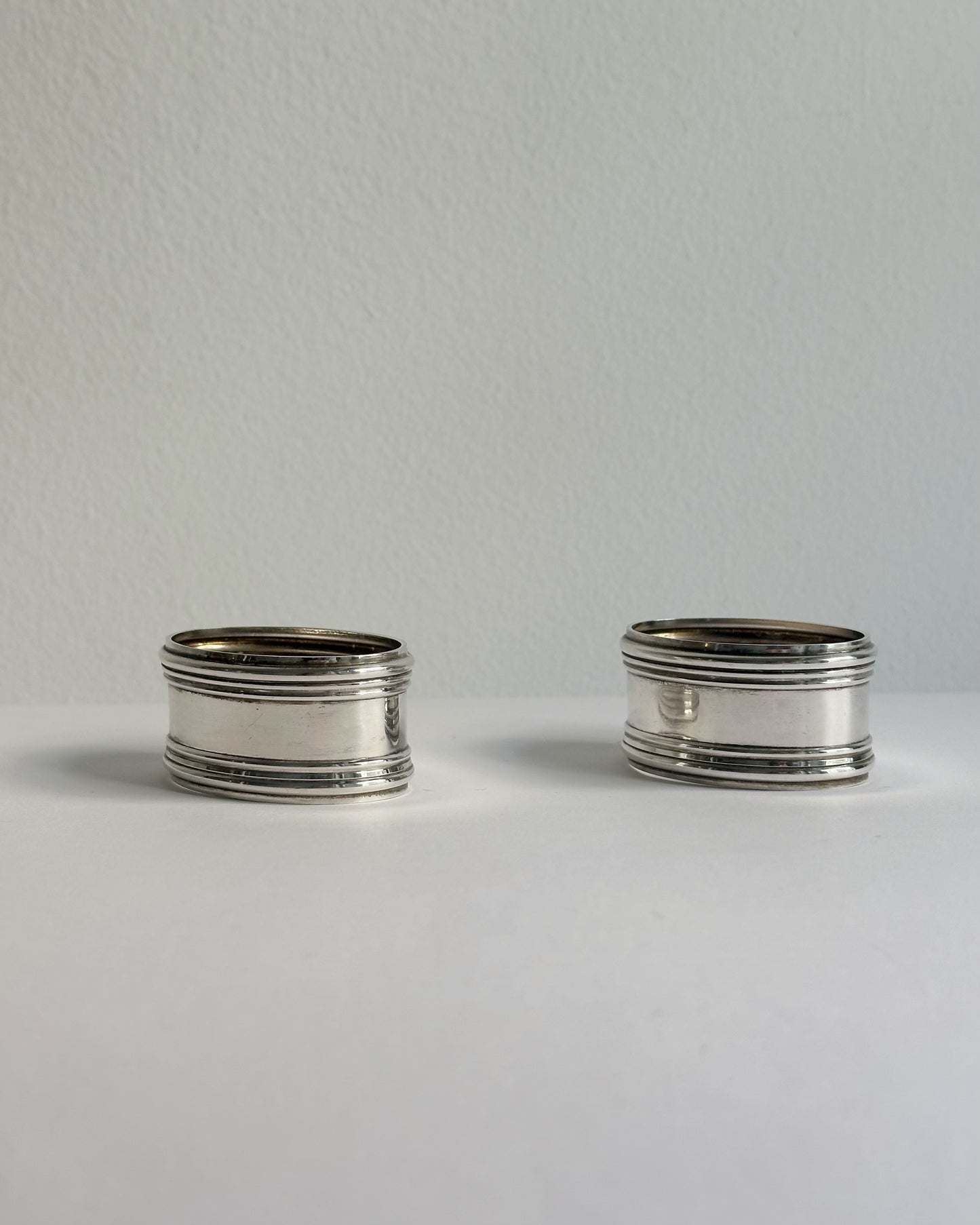 Vintage Silver Plated Napkin Rings – Set of 2