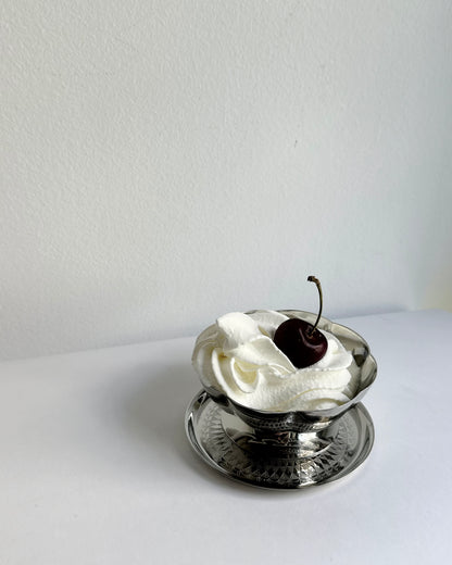 Vintage 1970s Stainless Steel 18/10 Cups and Saucers Set – Set of 2, 4, 6