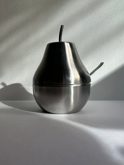 Vintage 1970s Morinox Pear Shaped Sugar Bowl