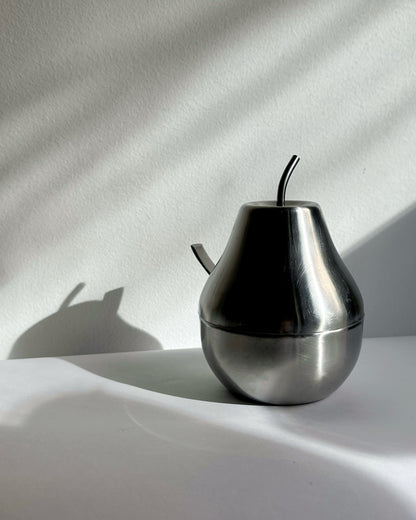 Vintage 1970s Morinox Pear Shaped Sugar Bowl