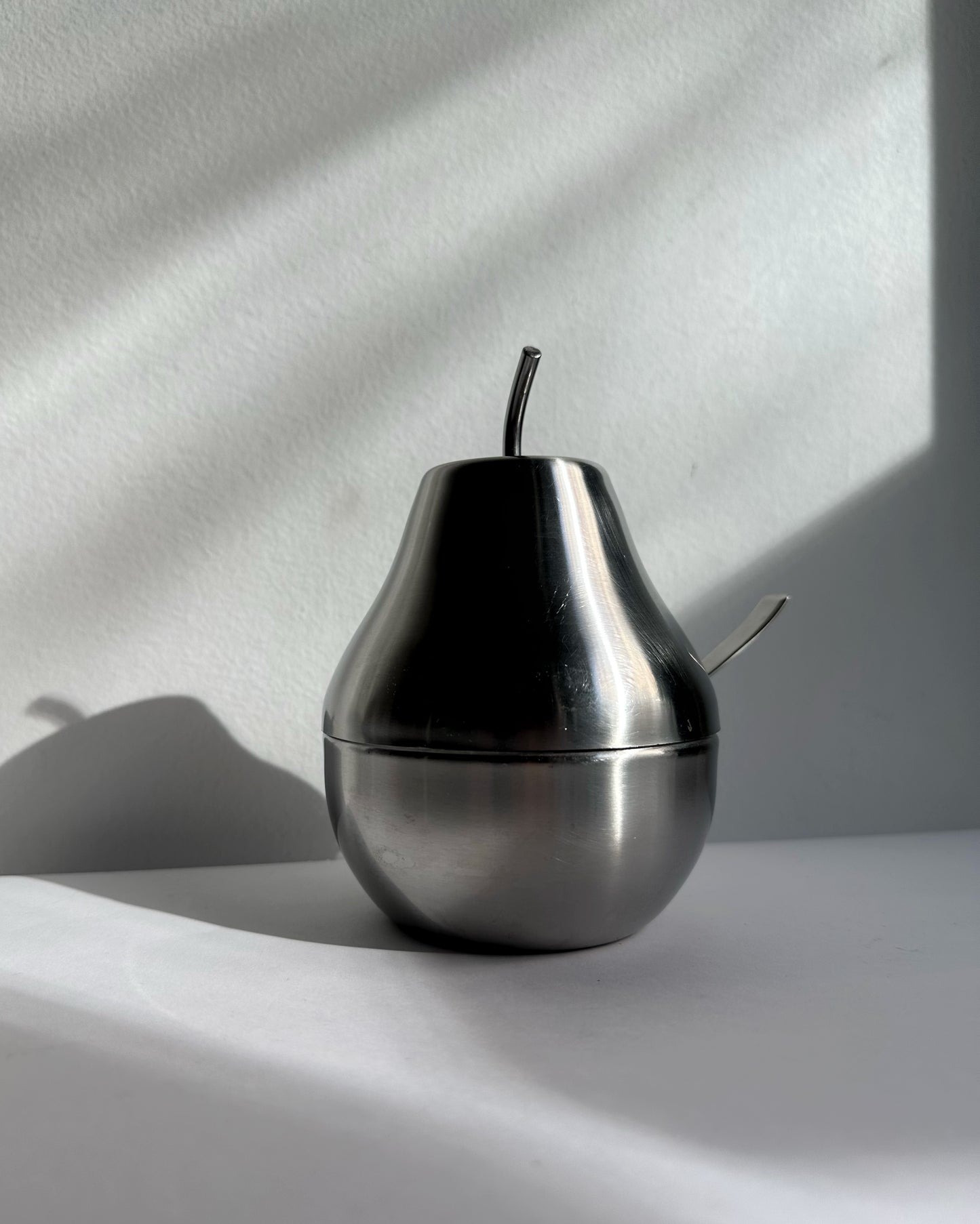 Vintage 1970s Morinox Pear Shaped Sugar Bowl