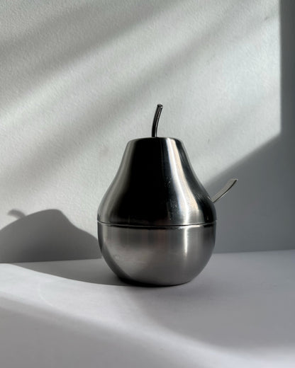 Vintage 1970s Morinox Pear Shaped Sugar Bowl