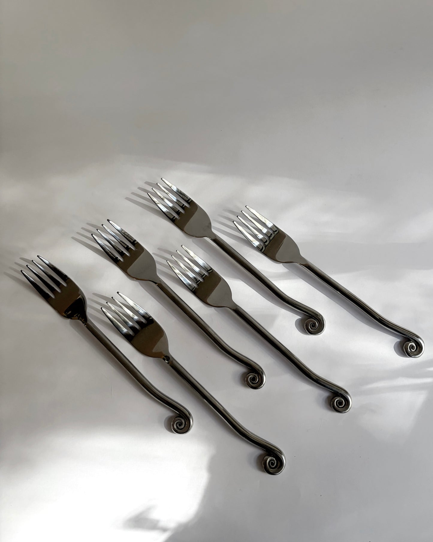 Vintage 1970s INOX Stainless Steel Flatware Set – 12 Piece