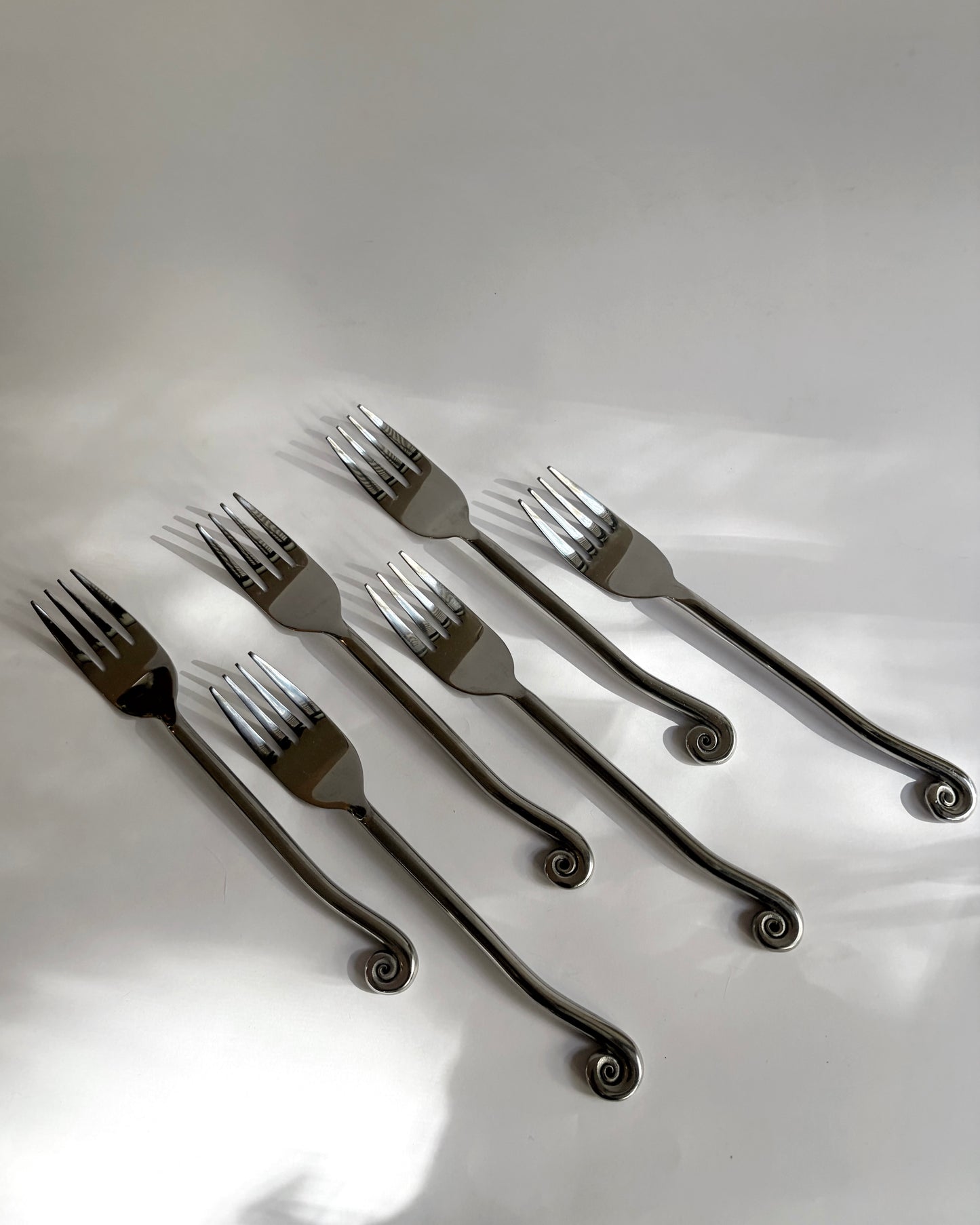 Vintage 1970s INOX Stainless Steel Flatware Set – 12 Piece