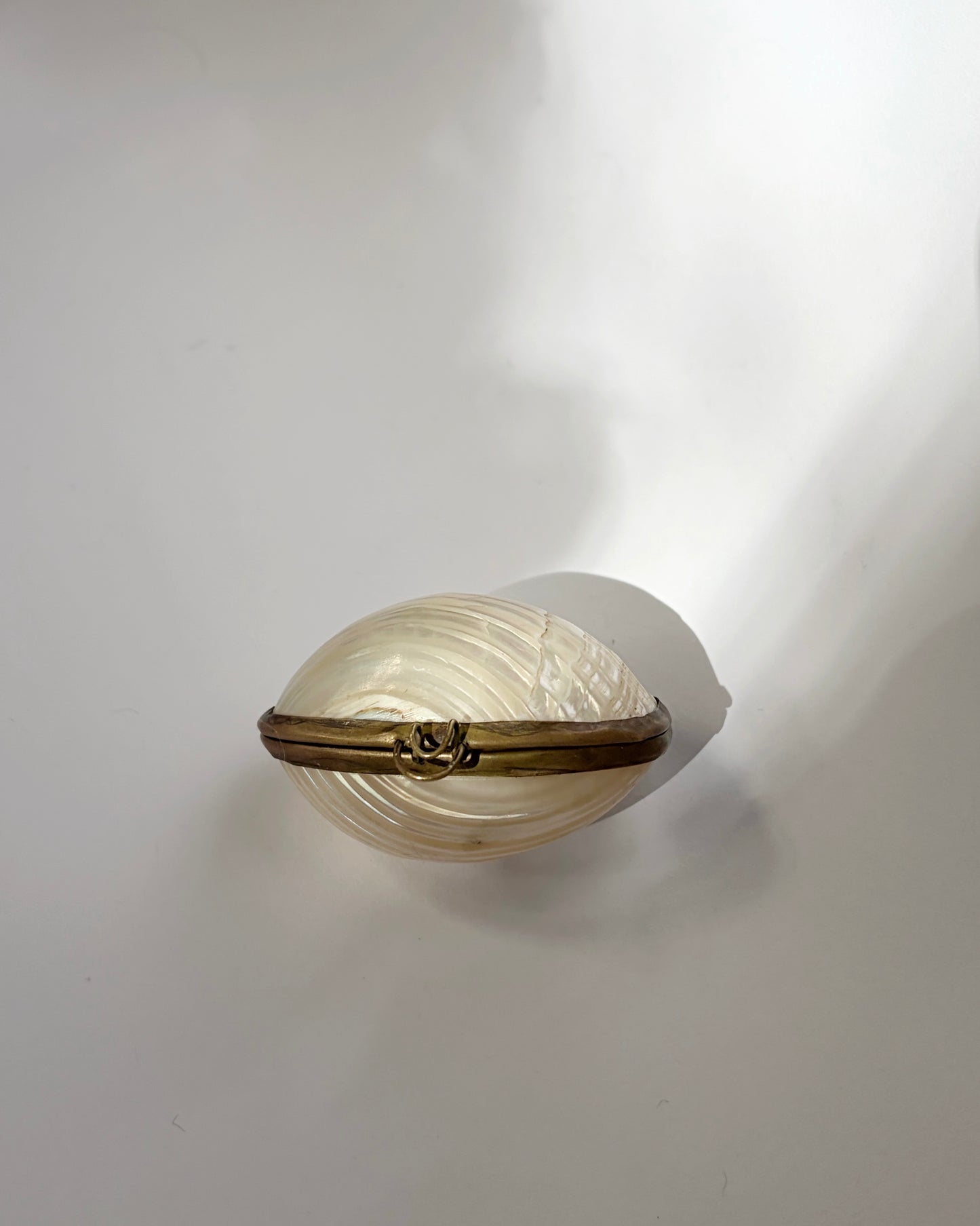 Antique c.1900 Mother of Pearl Shell Box