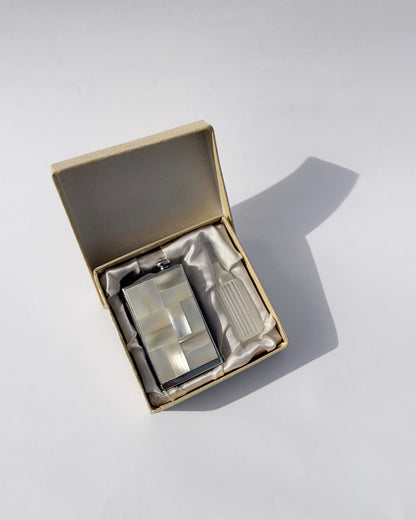 Rare Mid-Century Japanese Hanabusa Mother-of-Pearl Perfume Atomizer