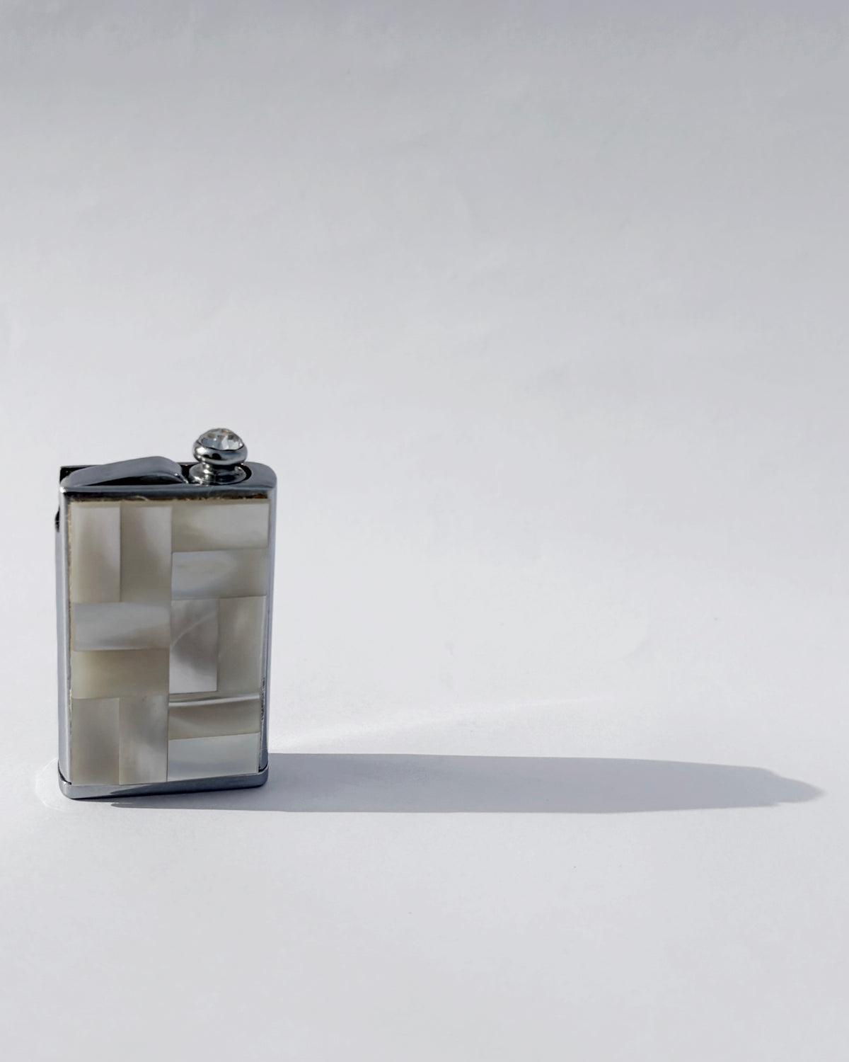 Rare Mid-Century Japanese Hanabusa Mother-of-Pearl Perfume Atomizer