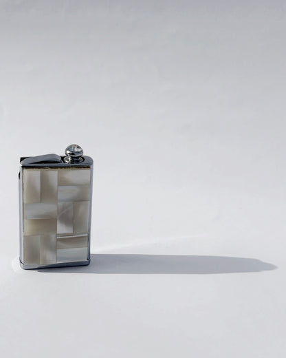 Rare Mid-Century Japanese Hanabusa Mother-of-Pearl Perfume Atomizer