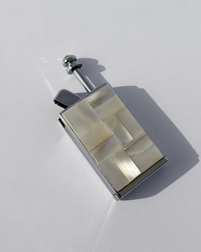 Rare Mid-Century Japanese Hanabusa Mother-of-Pearl Perfume Atomizer
