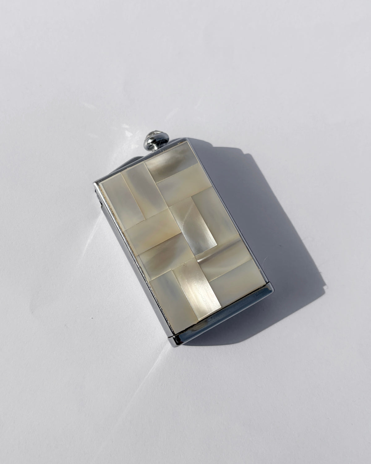 Rare Mid-Century Japanese Hanabusa Mother-of-Pearl Perfume Atomizer