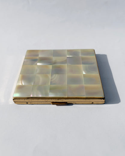 Vintage Mid-Century Mother-of-Pearl Cigarette Case