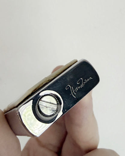 Rare Mid-Century Japanese Hanabusa Mother-of-Pearl Perfume Atomizer