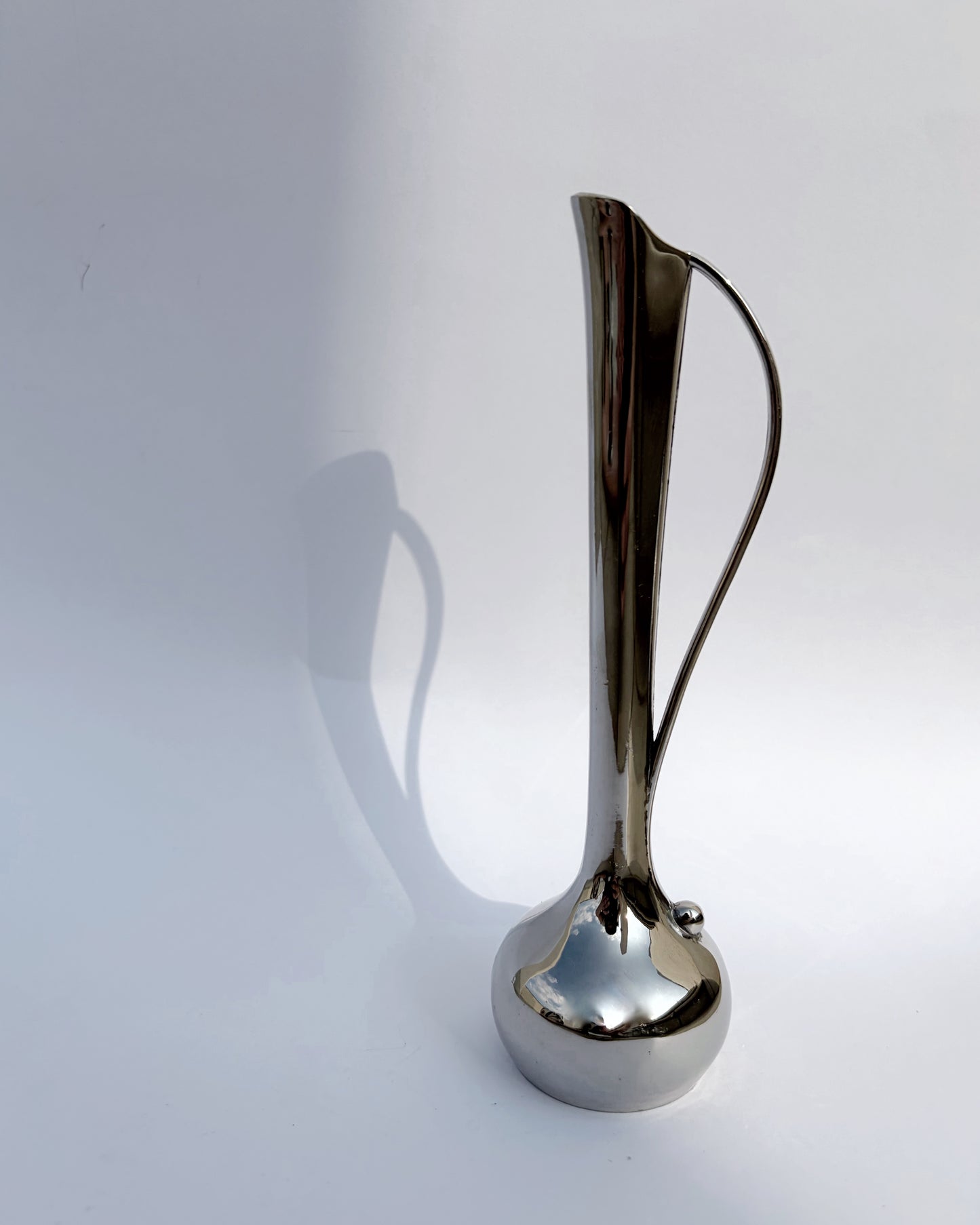 Vintage Mid-Century Silver Plated Bud Vase