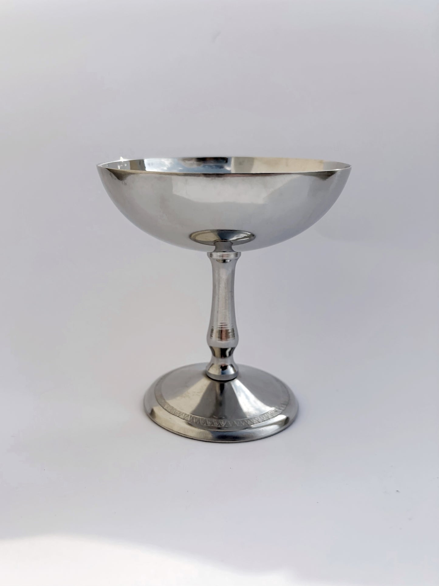 Vintage Mid-Century Stainless Steel Italian Dessert Cups – Set of 2, 4, 6