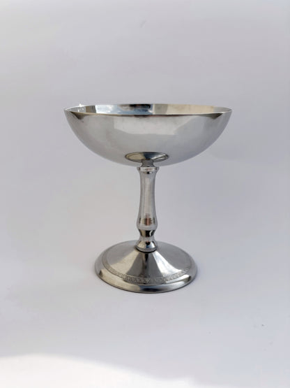 Vintage Mid-Century Stainless Steel Italian Dessert Cups – Set of 2, 4, 6