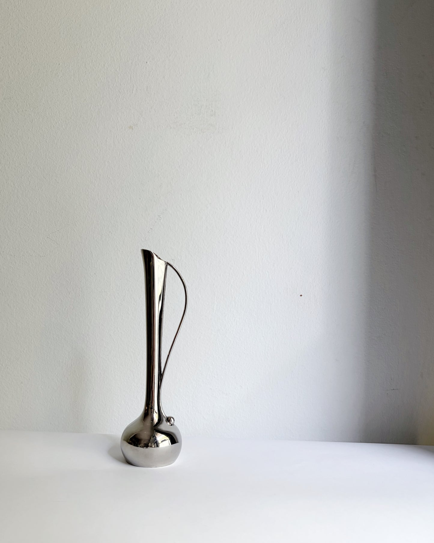 Vintage Mid-Century Silver Plated Bud Vase