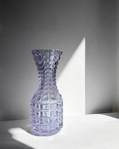 Vintage 1970s Alexandrite Neodymium Glass Vase
