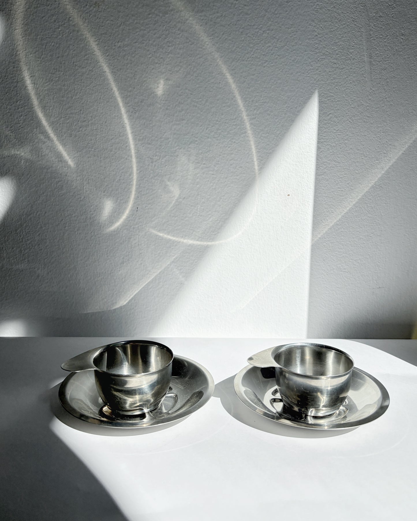 Vintage 1970s BRA Spain Espresso Cups & Saucers – Set of 2, 4, 6