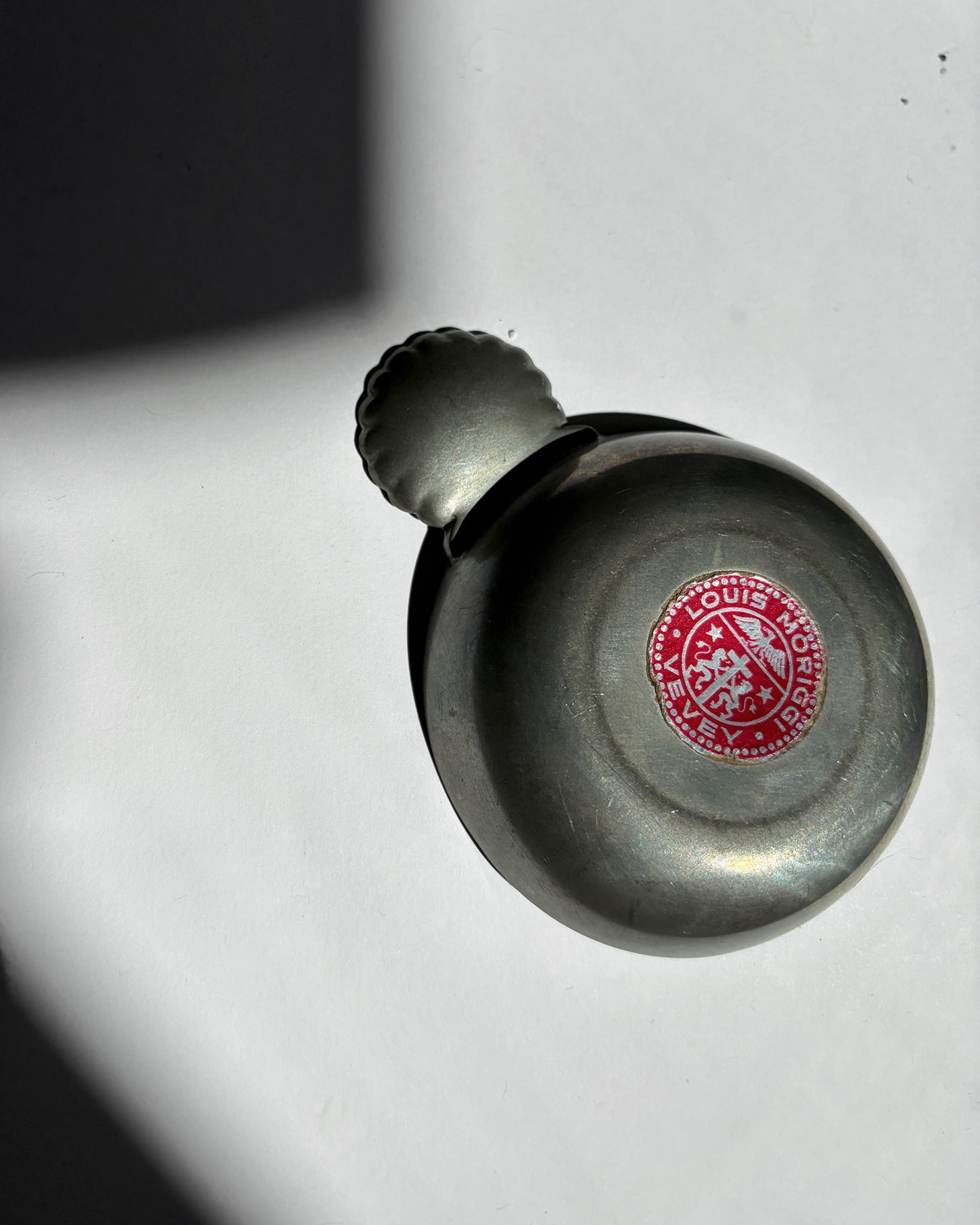 Vintage Mid-Century Pewter Tastevin Wine Taster