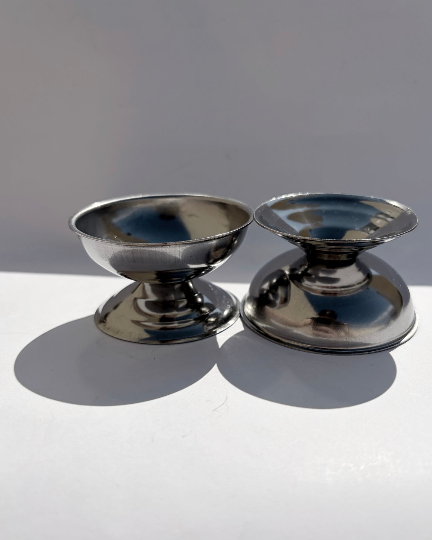 Vintage RC Inox France Stainless Steel Mini Cups – Set of 2