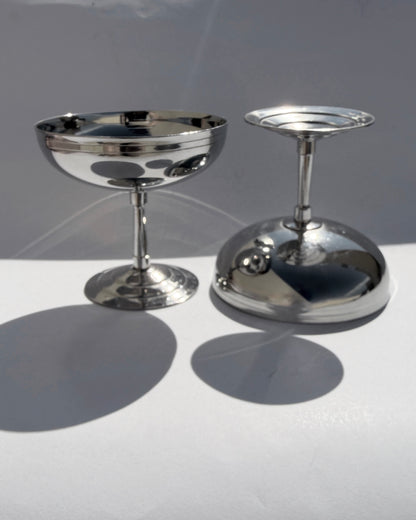 Vintage 1970s Létang Rémy Dessert Coupes – Set of 2