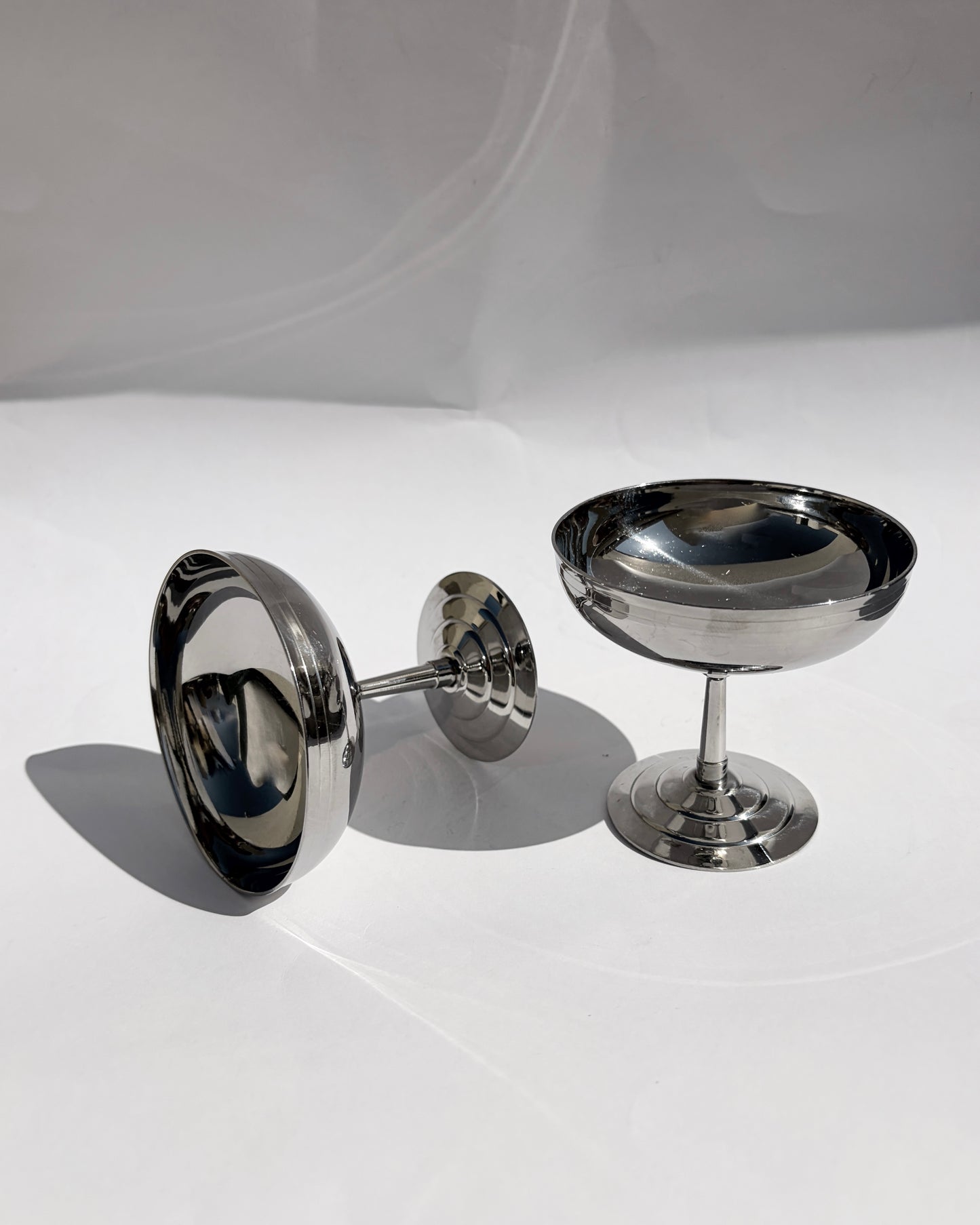 Vintage 1970s Létang Rémy Dessert Coupes – Set of 2