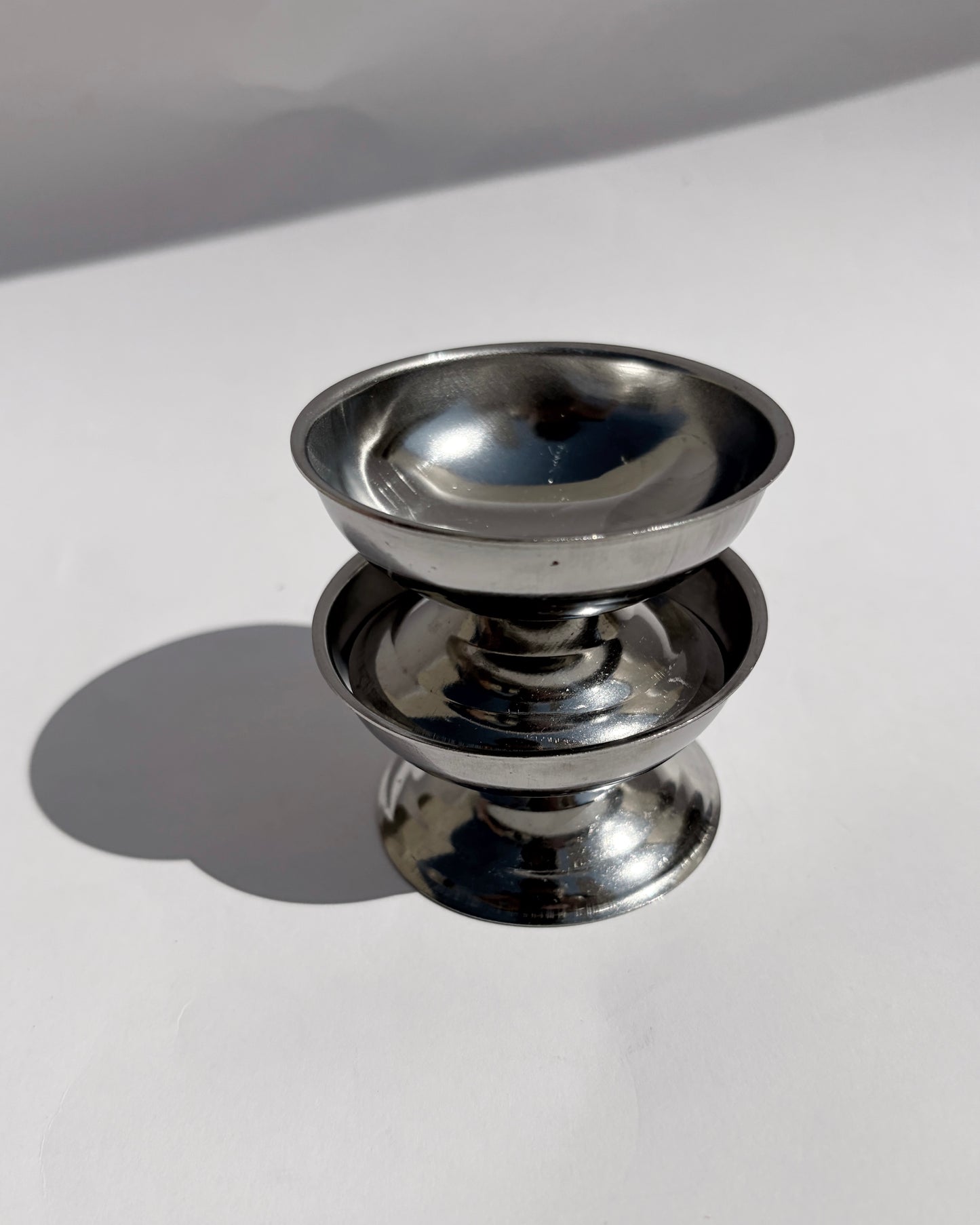 Vintage RC Inox France Stainless Steel Mini Cups – Set of 2