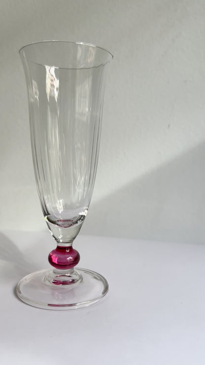 Vintage 1970s Italian Champagne Glasses – Set of 2, 4, 6