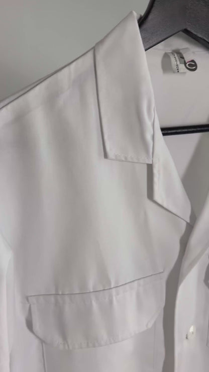 80s White Workwear Jacket