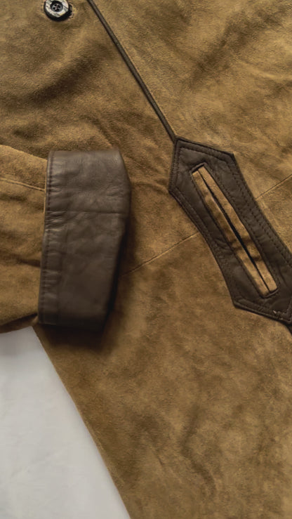 80s Suede Leather Jacket