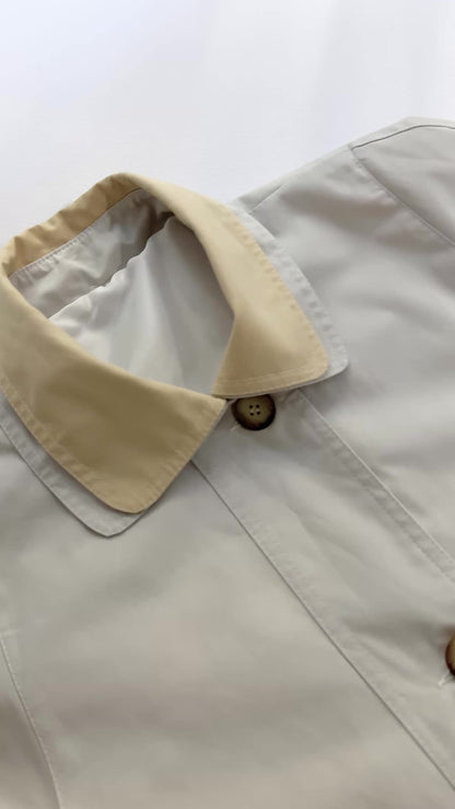 80s Cream Barn Field Jacket