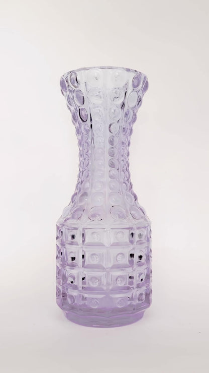 Vintage 1970s Alexandrite Neodymium Glass Vase