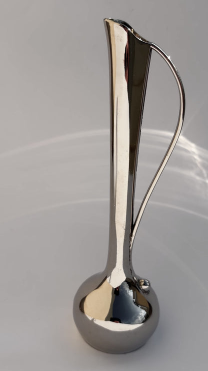 Vintage Mid-Century Silver Plated Bud Vase